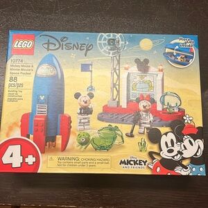 LEGO DISNEY 10774
Mickey Mouse & Minne Mouse’s Space Rocket
NEW NEVER OPENED